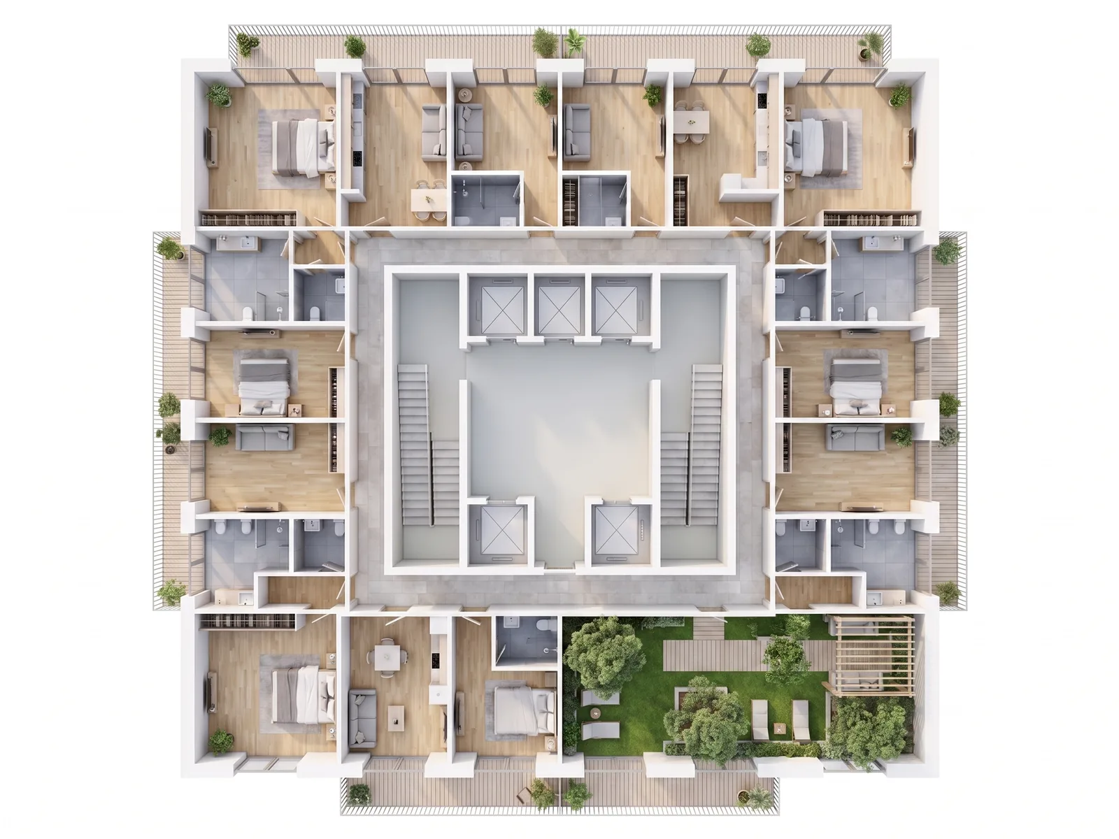 Floor plan of floor 11