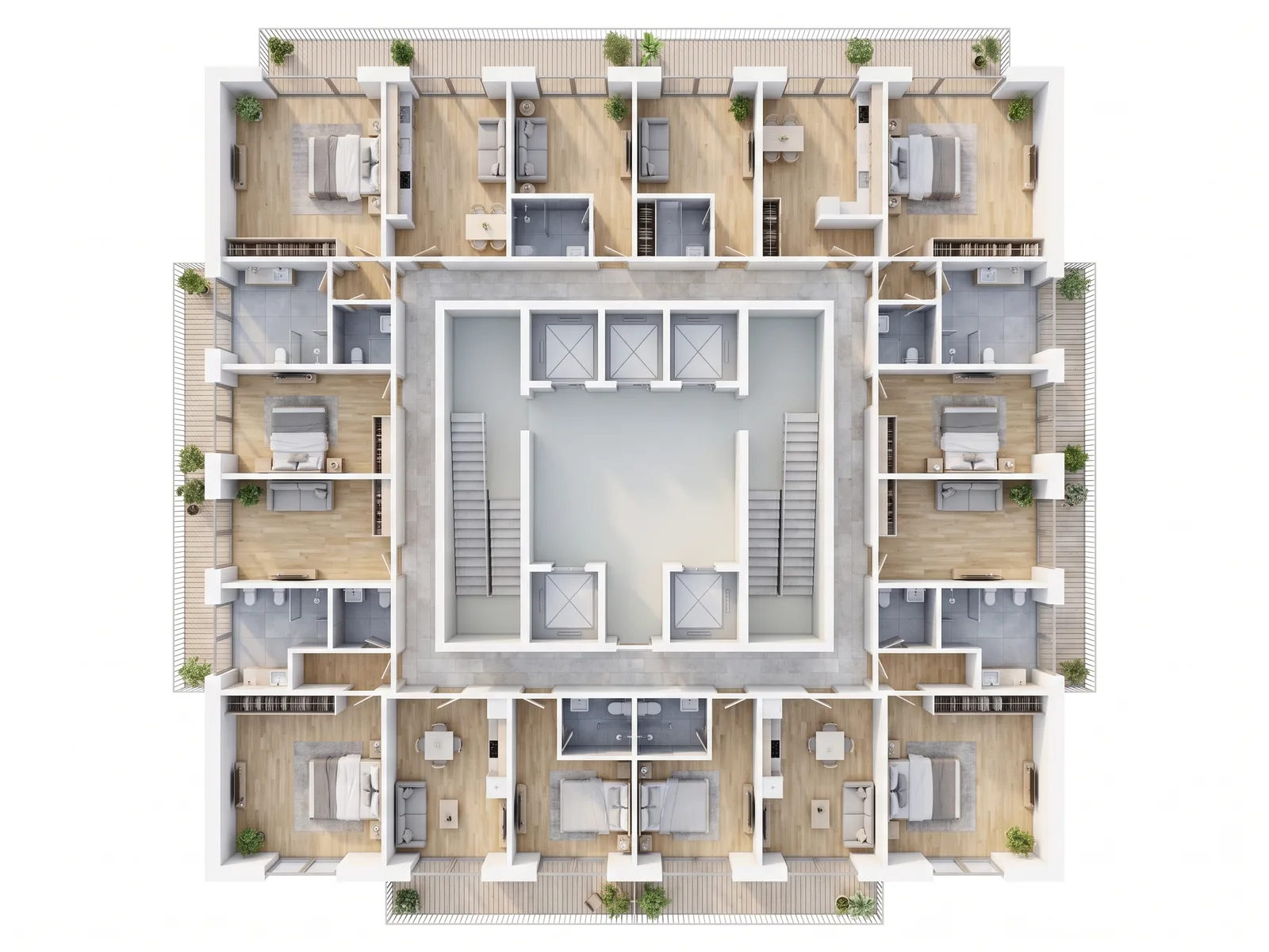 Floor plan of floor 3
